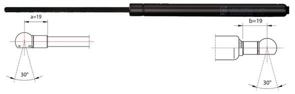 METZGER Gasfeder, Koffer-/Laderaum